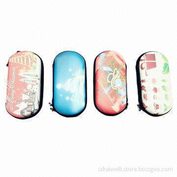 Electronic Cigarette Cases with Beautiful Christmas Patterns, Made of Premium Leather